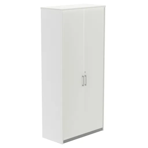 Armário Alto com Porta 1950X900X450mm Branco Branco