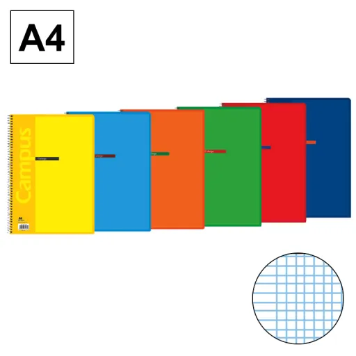 Caderno Espiral A4 80Fls 60G Mm.