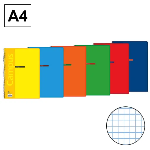 Caderno Espiral A4 80Fls 70G C.m. 3mm