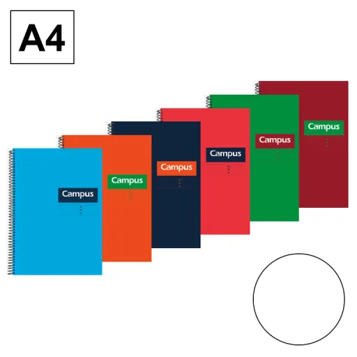 Caderno Espiral Capa Dura A4 80Fls 70GR Liso