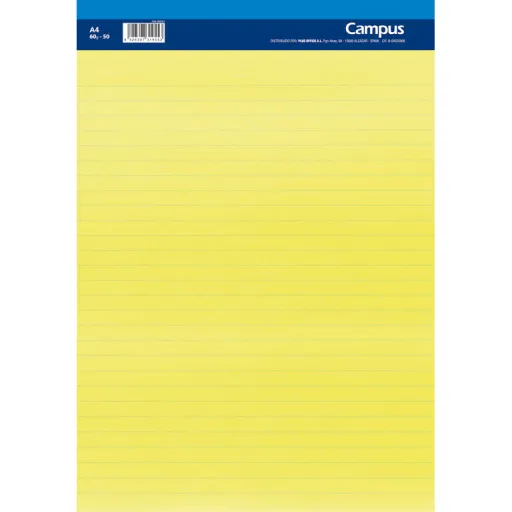 Bloco de Notas A4 60g 50h Amarelo