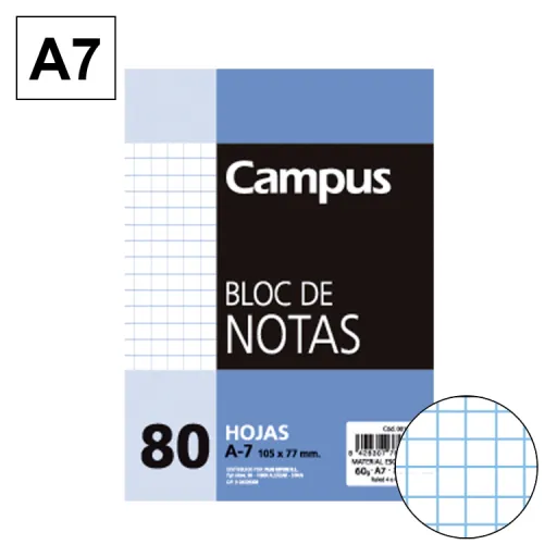 Bloco de Notas Microperfurado A7 80Fls 60GR Cn 4mm