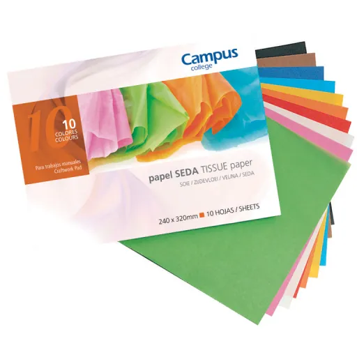 Bloco de Papel de Seda Campus Folio