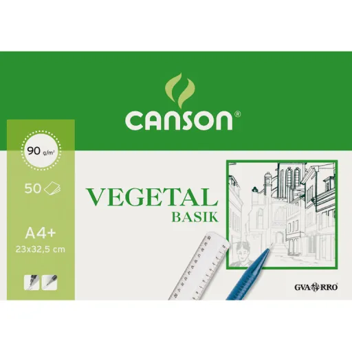 Bloco Papel Vegetalguarro A4 95GR 50Fls