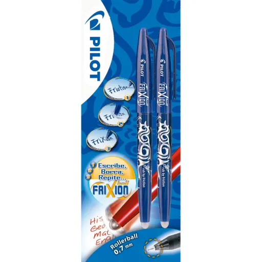 Esferográfica Pilot Frixion Ball Azul BL2