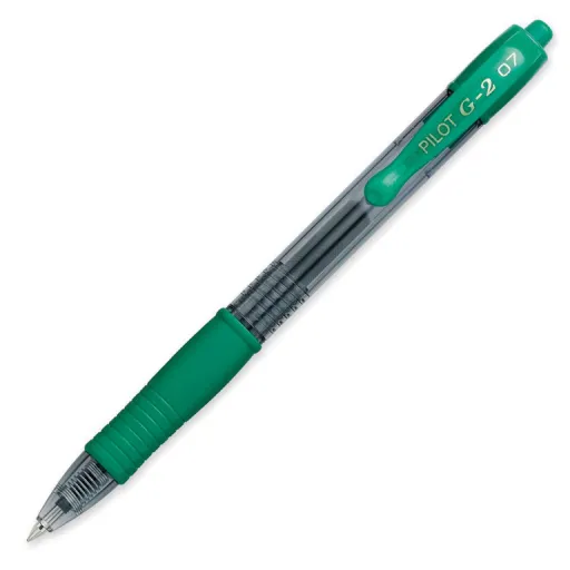 Esferográfica Pilot G-2 Verde