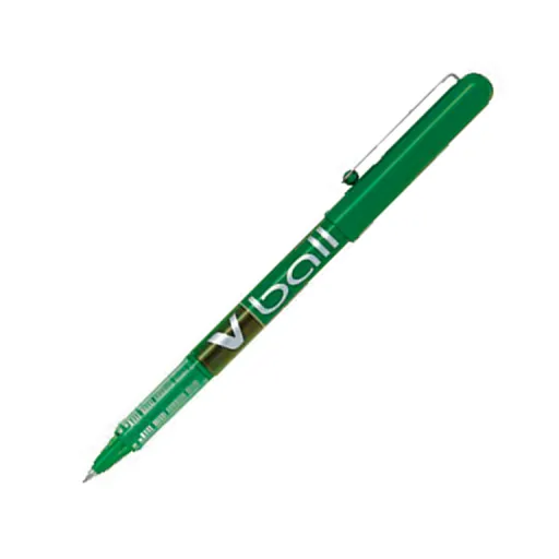 Esferográfica Pilot V-Ball 0,5mm Verde