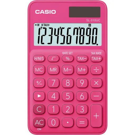 Calculadora Casio SL310UC Vermelho