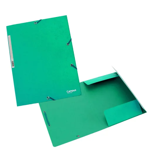 Capa com Elásticos Campus A4+ G S Verde