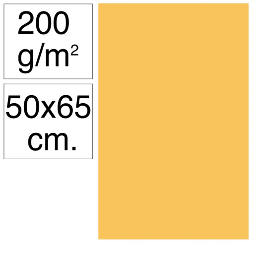 Cartolina Campus 50X65 200G Couro