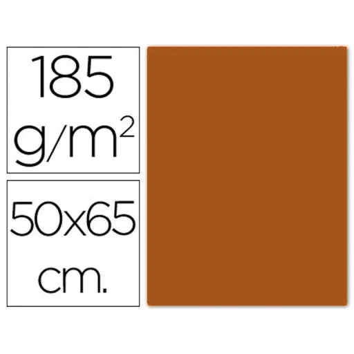 Cartolina Guarro 50X65 185G Chocolate