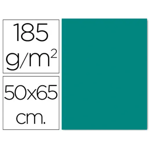 Cartolina Guarro 50X65 185G Menta