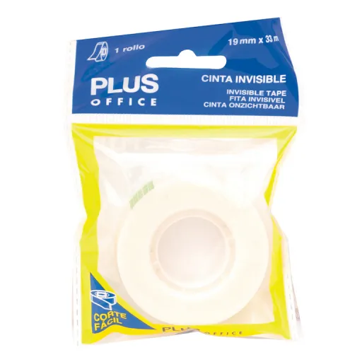 Fita Cola Invisível Plus 19mmx33m