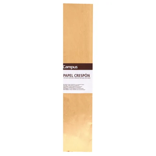 Papel Crepe Campus 0,5X2M Ouro Metalizado