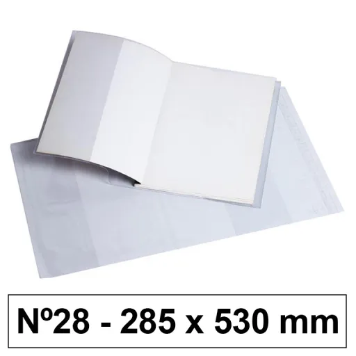 Rolo Forra Livro Pvc Nº 28 120M 285x530mm