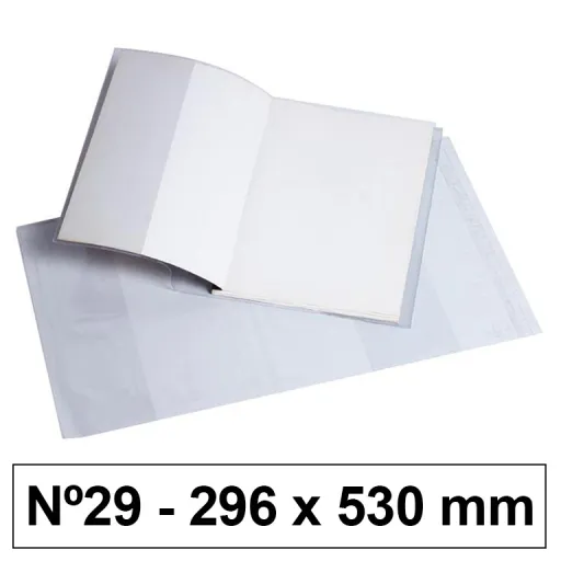 Rolo Forra Livro Pvc Nº 29 120M 296x530mm