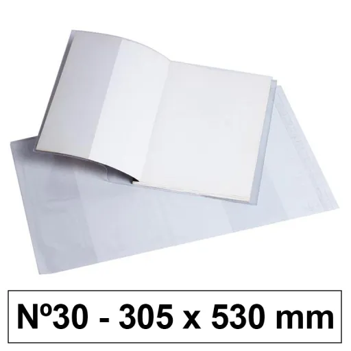 Capa Forra Livro Pvc Nº 30 120M 305x530mm