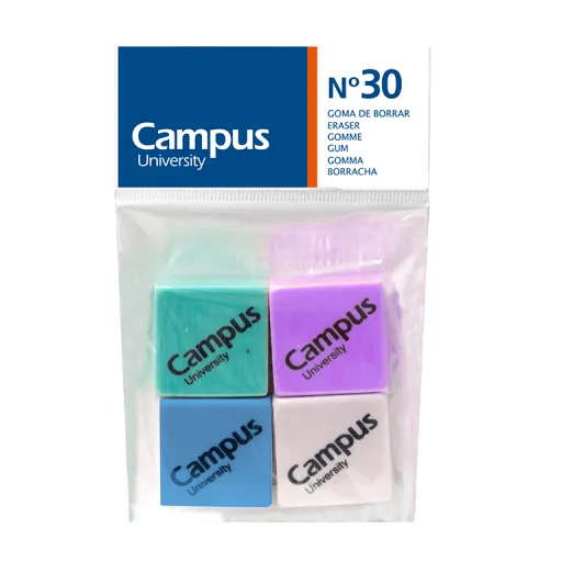 Borracha Campus Univ.30 Saco4pcs