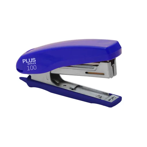 Agrafador Plus 100 Mini + Agrafes Azul