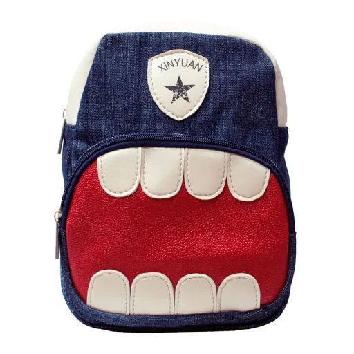 Mochila Infantil Campus Baleia