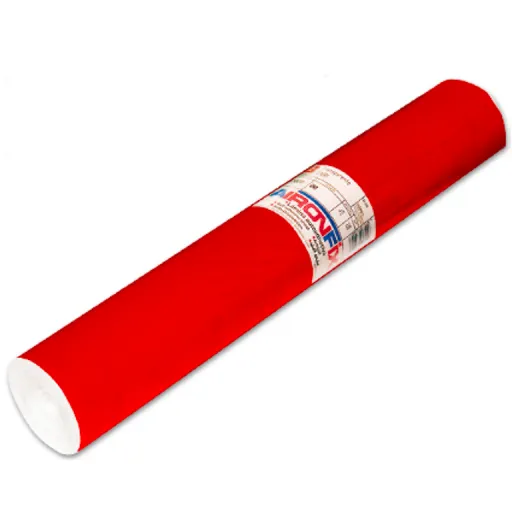 Papel Autocolante Aironfix Brilho 0,45X20M Vermelho