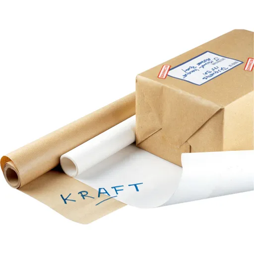 Rolo Papel Embalagem Kraft Sadipal 1X10M Branco