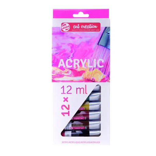 Pintura Acrílica Talens 12ML 12 Cores