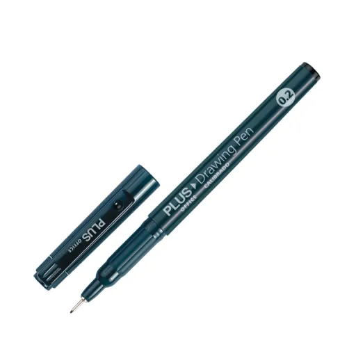 Marcador Drawing Pen Plus 0,2 mm Preto