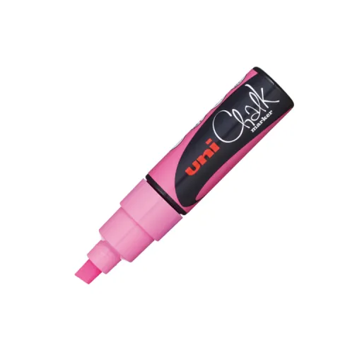 Marcador Uni Chalk 8mm Rosa