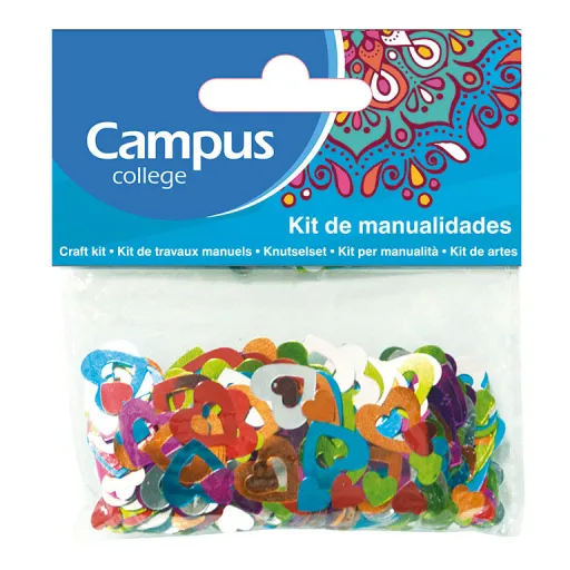 Kit Manualidades Campus Corações 14G