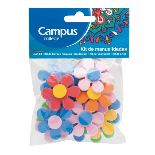 Kit Manualidades Campus Estrelas Eva 20 Un.