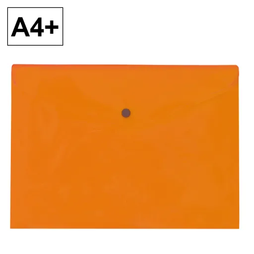 Envelopes Pp Plus A4 Botão Laranja