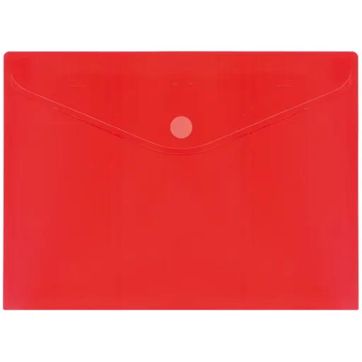 Envelopes Pp Plus A4 Velcro  Vermelho