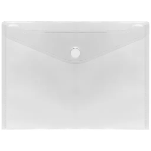 Envelopes Pp Plus A4 Velcro Transparente