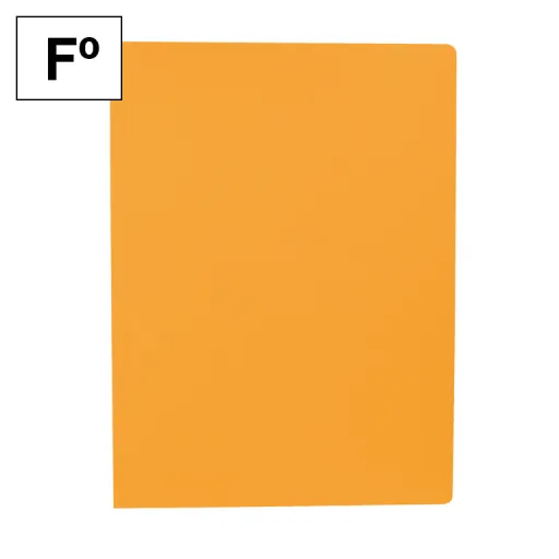 Dossier Cartolina Plus Folio 200G Laranja