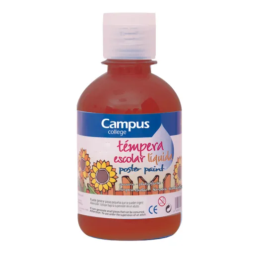 Tinta para Dedos Campus 250GR Castanho