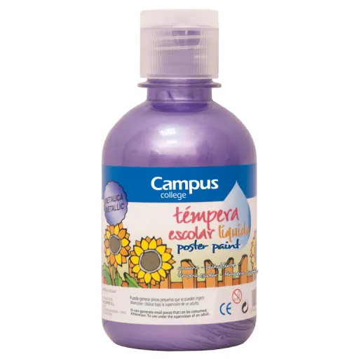 Tinta para Dedos Campus 250GR Metal Violeta