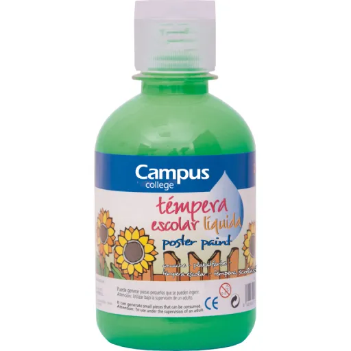 Tinta para Dedos Campus 250GR Verde