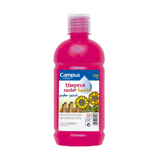 Tinta para Dedos Campus 500GR Magenta