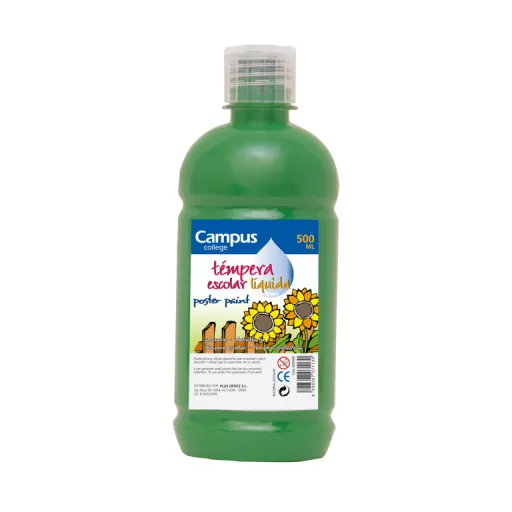 Tinta para Dedos Campus 500GR Verde