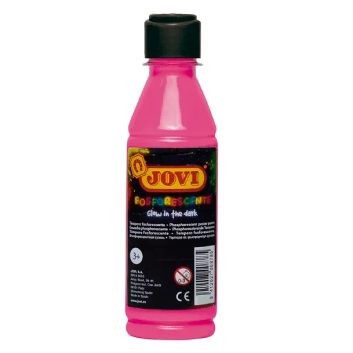 Tinta para Dedos Líquida Jovi 250ML Fluorescente Magenta