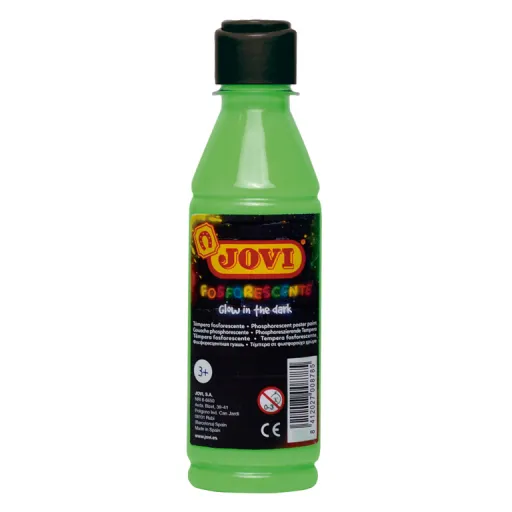 Tinta para Dedos Líquida Jovi 250ML Fluorescente Verde