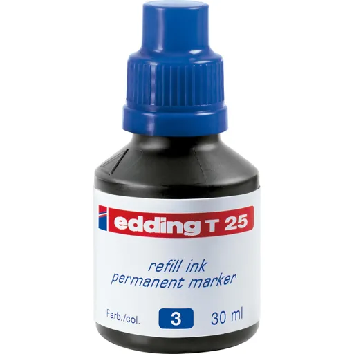 Tinta Recarga Edding T-25 Azul