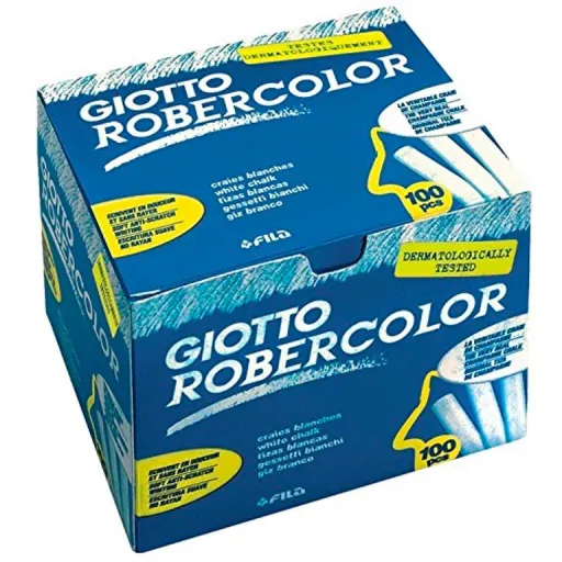 Giz  Robercolor Branco Cx 100 Un.