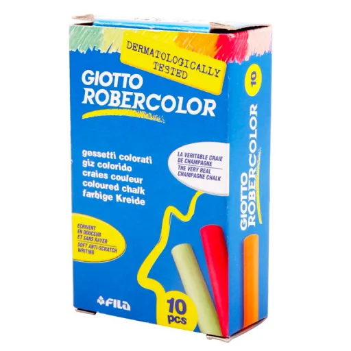 Giz  Robercolor Cores Cx 10 Un.