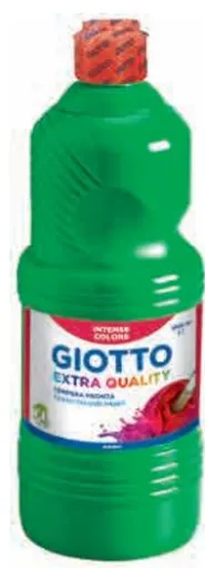 Guache Lavável Giotto Extra Quality 1000ml Verde Bandeira