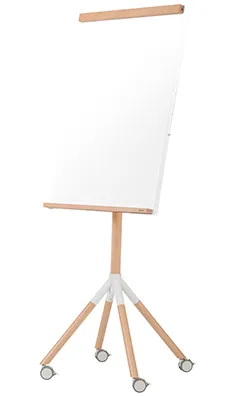 Quadro Branco Tripé 70x104cm Flip Chart com Rodas Giro Archyi