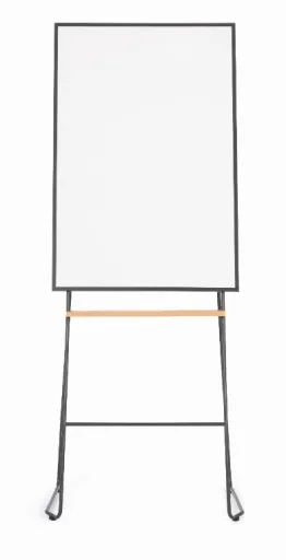 Quadro Preto Magnético com Tripé 70x104cm Flip Chart Curvo Archyi