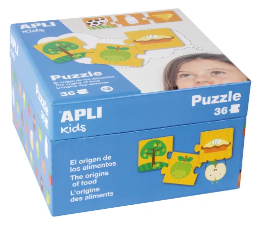 Puzzle Origem Dos Alimentos 36U