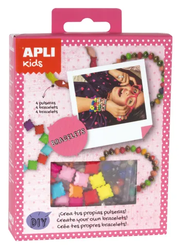 Mini Kit Diy Apli Jóias Pulseiras Cores